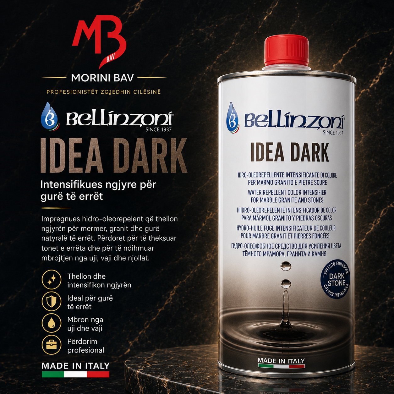 Idea Dark Intensifikues Ngjyre (Bellinzoni)